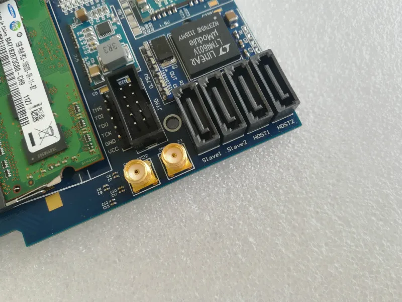 Плата XC6VLX365T ml605 xilinx fpga плата Virtex 6 pcie + 2 SODIMM DDR3 X SFP RJ45 FMC LPC PCIeX8|Демонстрационные