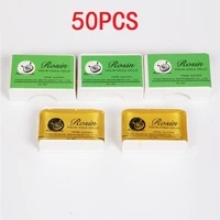 50pcslot natural low dust special clean rosin for violin viola and cello