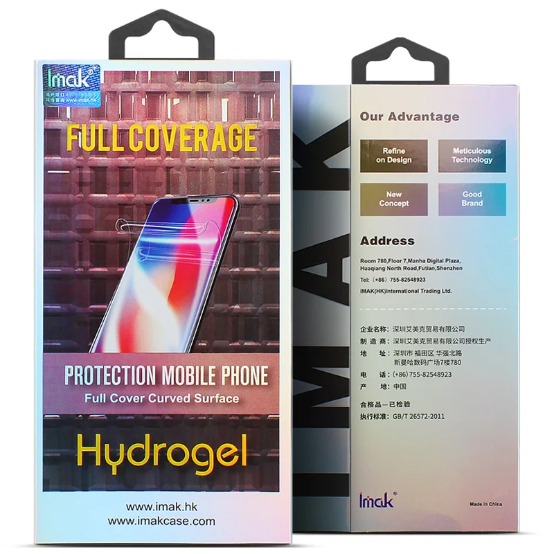 

For Google Pixel 4a 4G 5G Screen Protector Imak 2pcs Soft Clear Hydrogel Film 3D Curved Full Cover with Fingerprint Unlocked