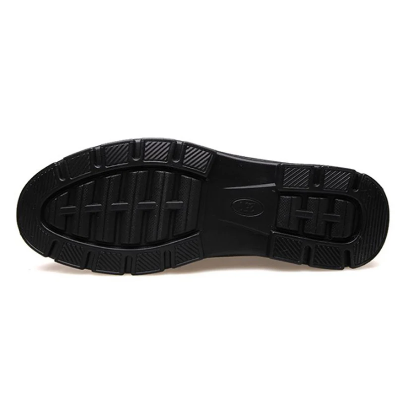 Genuine Leather Shoes Men Brand Footwear Non-slip Thick Sole Fashion Men's Casual Male High Quality Cowhide Loafers K059 | Обувь