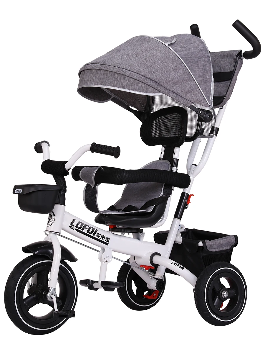 Детский трехколесный велосипед для детей от 1 до 6 лет Детская легкая складная