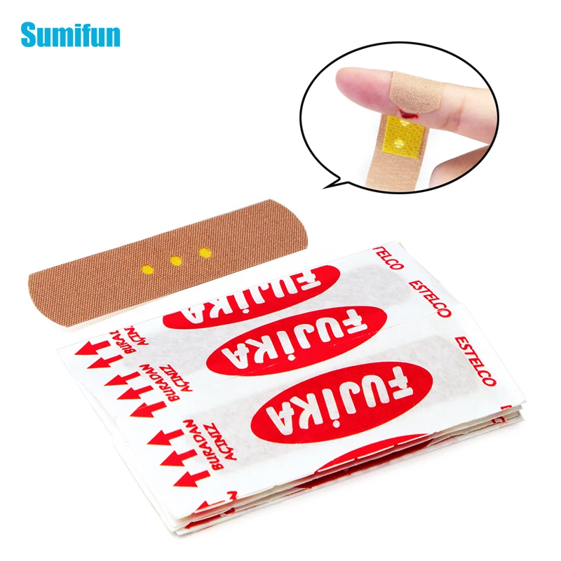

50pcs Emergency Supplies Band Aid Bandage Wound Care Medical Plaster Sterile Hemostasis Stickers Healing Wounds Adhesive D3612