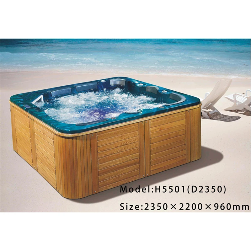 Многофункциональная Роскошная уличная Ванна-массажер для джакузи |