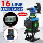 Лазерный уровень 4D, 81216 линий, профессиональный самонивелирующийся лазерный уровень 360, горизонтальный и вертикальный зеленый луч, строительные измерительные инструменты