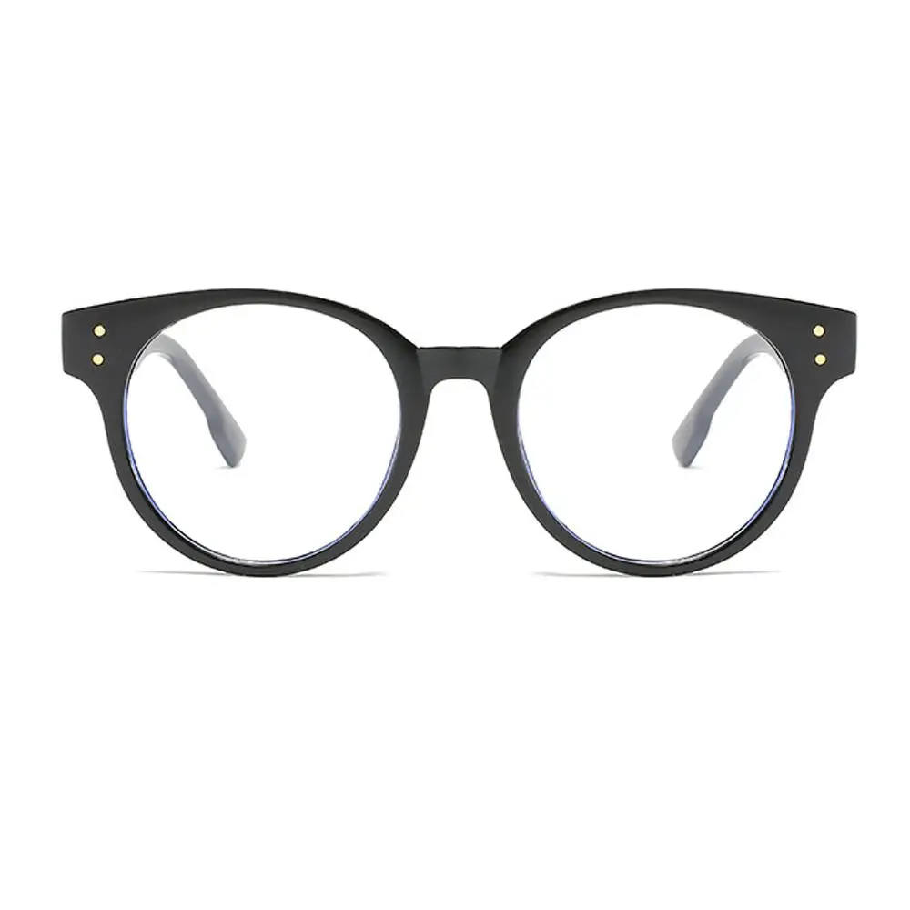 Очки с защитой от сисветильник для женщин и мужчин модные круглые прозрачные