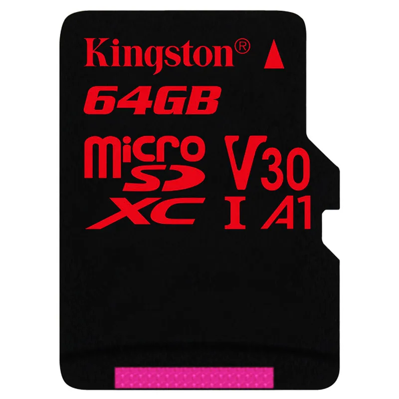 Kingston Micro SD карта C10 32 Гб 64 класс 10 SDHC SDXC UHS I U3 карты памяти HD 3D 4 к видео Microsd для