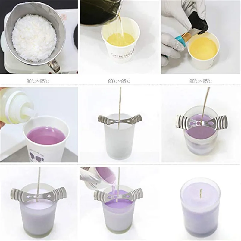 

2019 candle making Metal Candle Wicks Holder Centering Device DIY Handmade Candle Wicks Making Accessories Home Decor