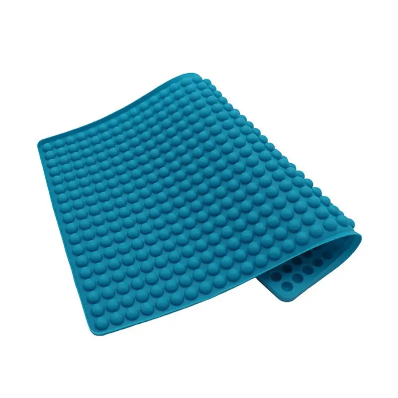 

Silicone Baking Mat - 1.2 cm Hemisphere Silicone Mat with Knobs - Baking Mould for Dog Biscuits and Treats Baking Paper