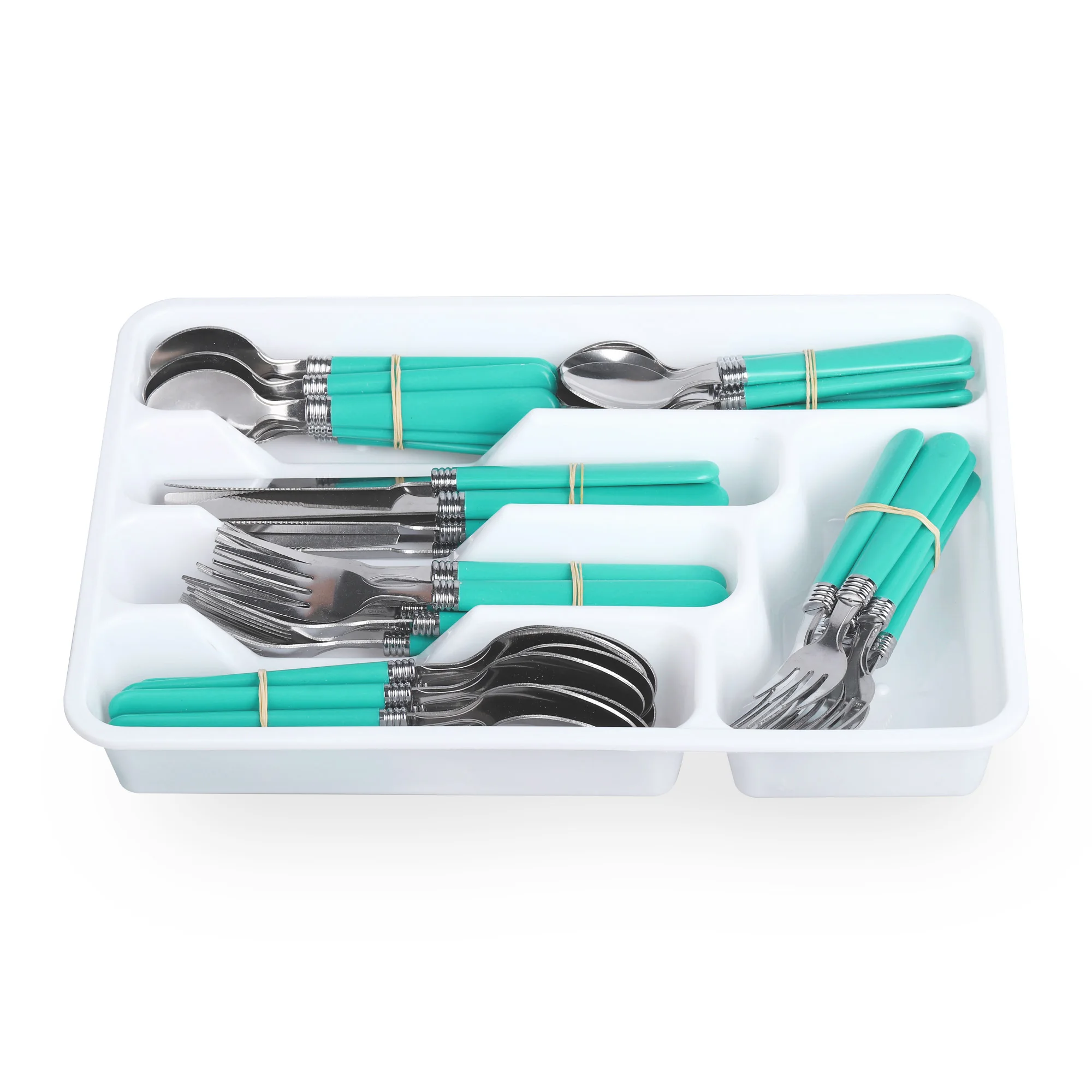 48 шт./компл. Ножи-вилки из нержавеющей стали столовые приборы десерты фрукты чай