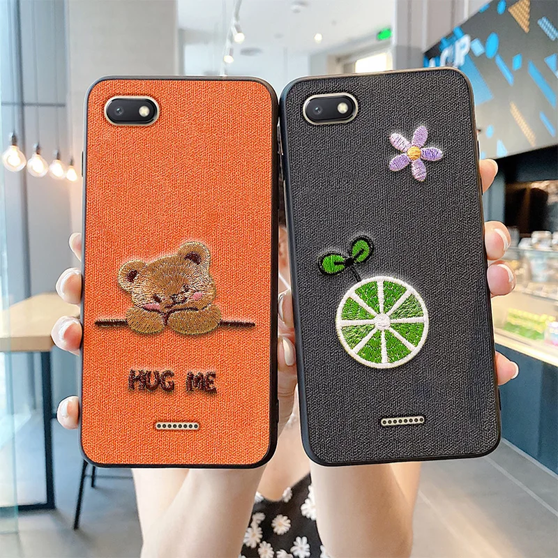 Роскошная вышивка для xiaomi redmi 6A 7A note 8 pro 5A K30 K20pro 5plus 4 3 чехол телефона 3D Модный