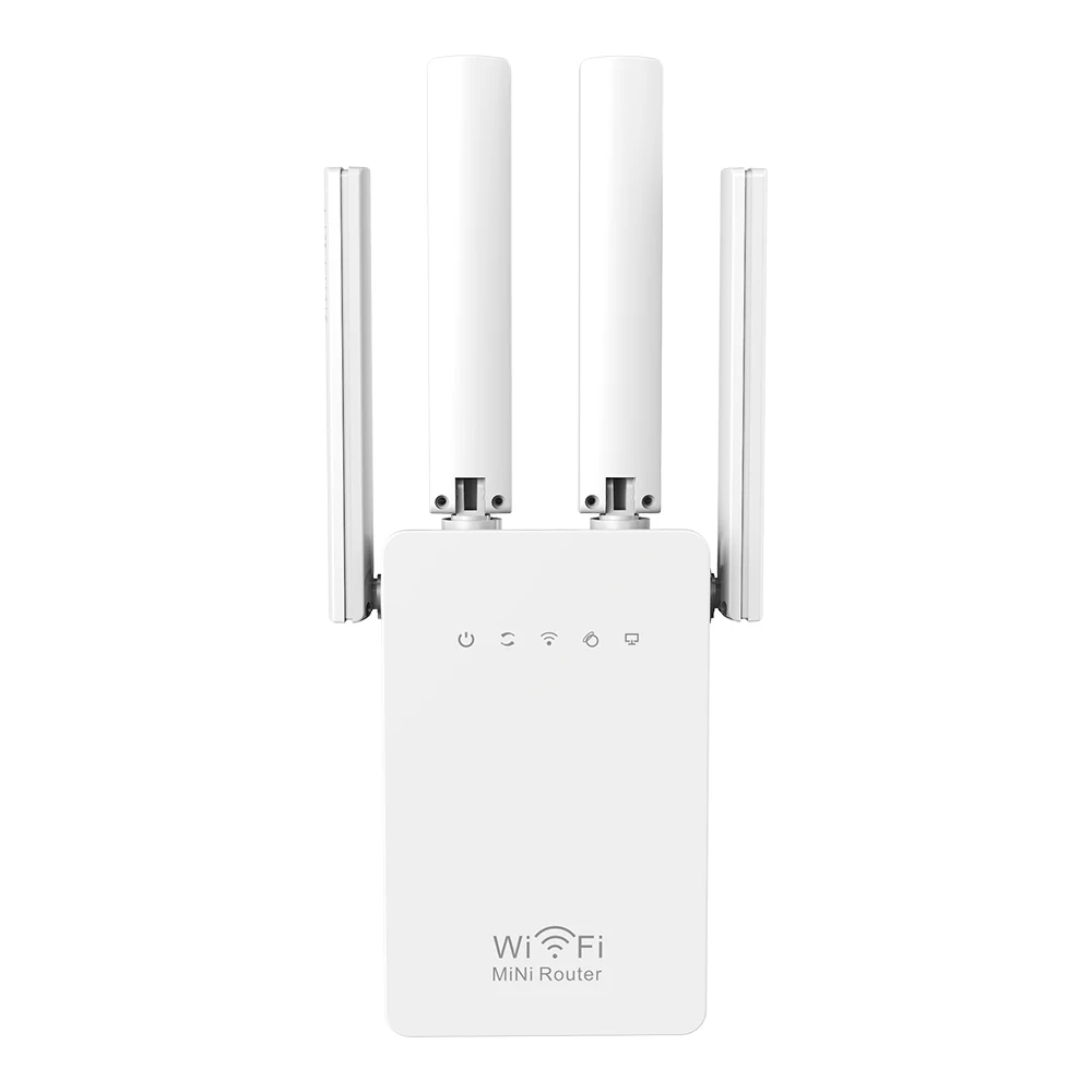 

PIXLINK WIFI Extender Repeater 300mbps 4 Antennas Wireless Router Access Point Signal Booster Range Amplifier 802.11N WR02EQ