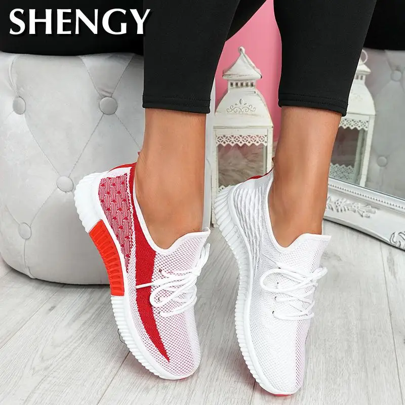 2020 модные женские туфли на резиновой подошве в повседневном стиле ботинки с