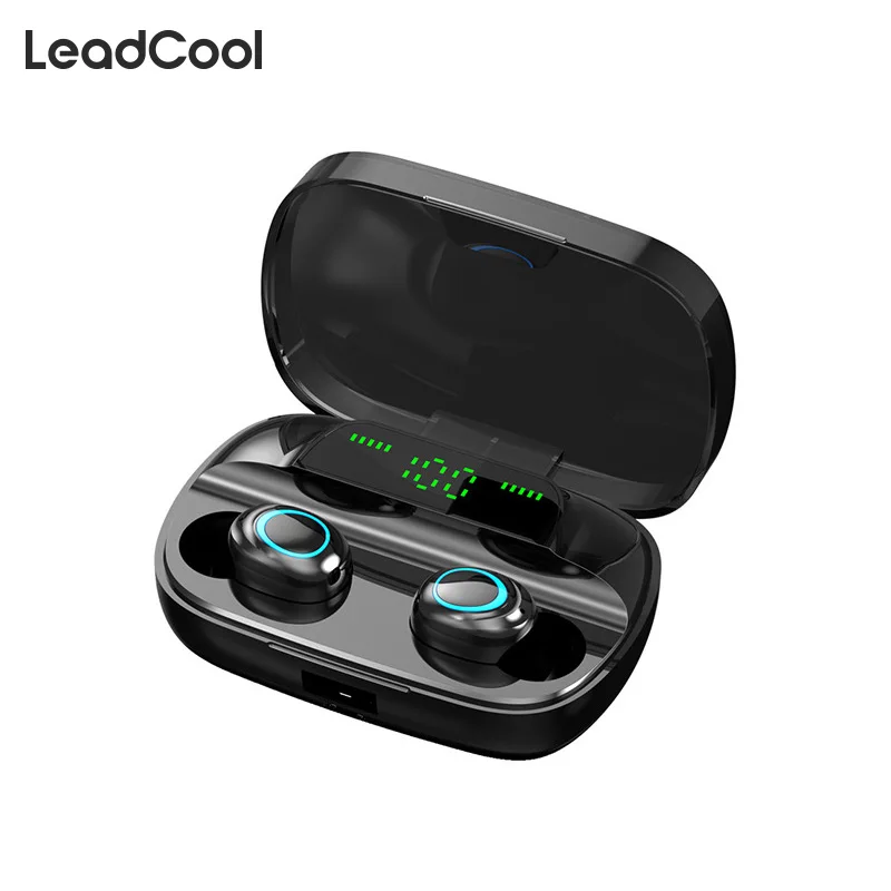 

TWS Wireless Stereo Earphone Bluetooth 5.0 Earphones Touch Control Earbuds 8D Music Headset 3500mAh Power Bank