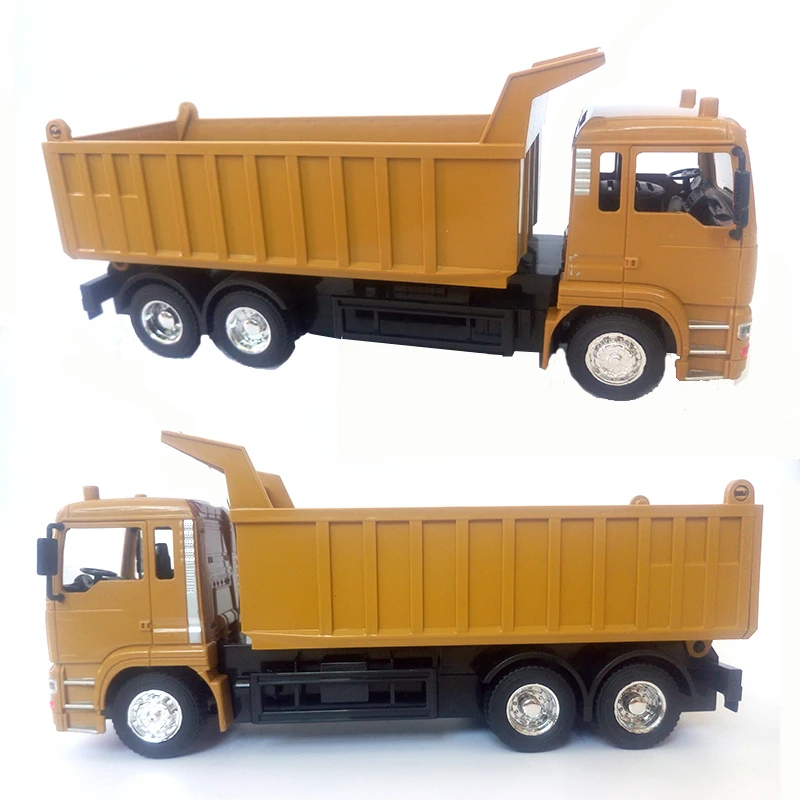 1:24 RC Cars 8 channels Engineering Truck Beach Toys Transporter For Kids Gift With Music Vehicle | Игрушки и хобби
