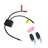 12v 2pcs wireless remote control motorcycle battery disconnect cut off isolator master switches universal