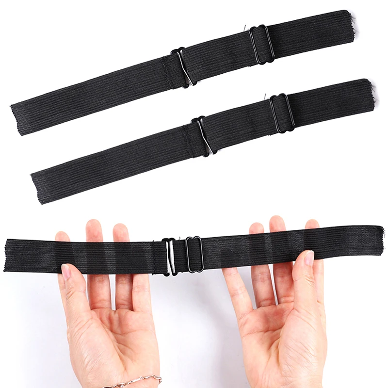 1 шт. черный Эластичная лента для создания париков аксессуары регулируемая