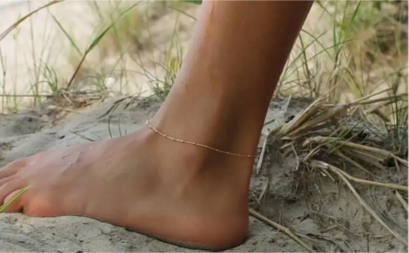 Пляжный браслет с двумя крючками и кисточками ножной ювелирные изделия для ног