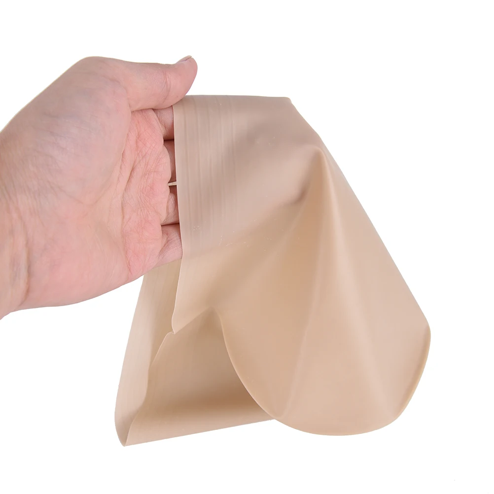 1 шт унисекс нарядное пленка вечерние платье кожу головы парик Кепки латексная