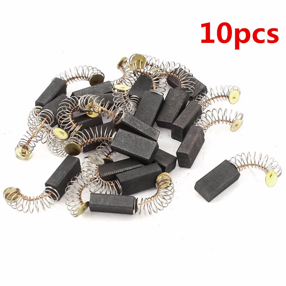 

10Pcs Hot Selling Mini Carbon Brushes Spare Parts Drill Electric Grinder Replacement For Electric Motors Rotary Tool 4Styles