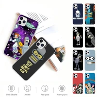 cute futuramas for kid phone case for huawei p30 p20 pro p40 mate 20 lite p smart z y5 y6 y7 2019 transparent coque
