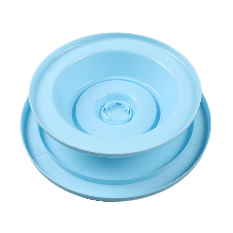 Plastic Cake Turntable Rotating Anti-skid Round Decorating Stand Table Plate Kitchen DIY Pan Baking Tool 1pcs | Дом и сад
