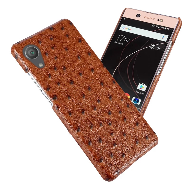 Чехол из натуральной кожи для телефона Sony Xperia X Z Z2 Z3 Z4 Z5 XZ2 XZ4 Compact XA XA1 XA2 Ultra XZ1 XZ Premium 5