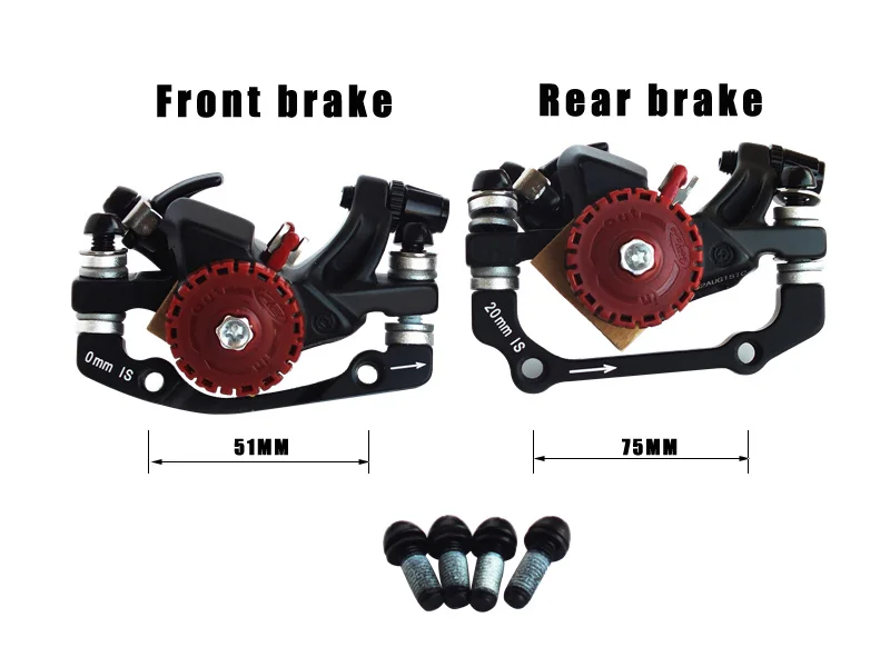 

MTB Mountain bike cycling bicycle disc brakes and rotor 160mm mechanical BB5 AVID Accessories
