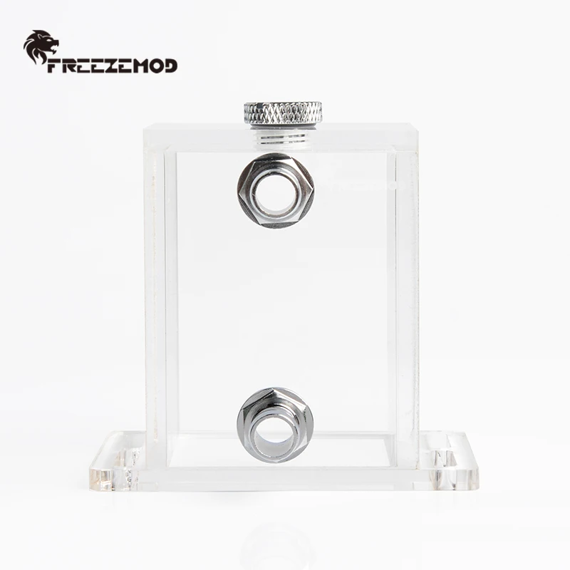 FREEZEMOD полностью прозрачный водяной охладитель маленький резервуар для воды с