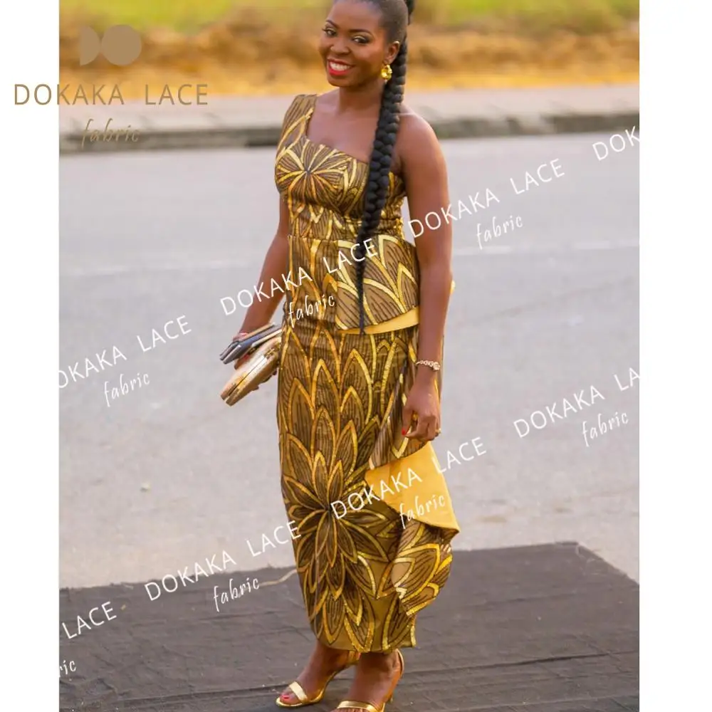 Королевский синий сетчатые кружева с блестками ткани Уникальный дизайн