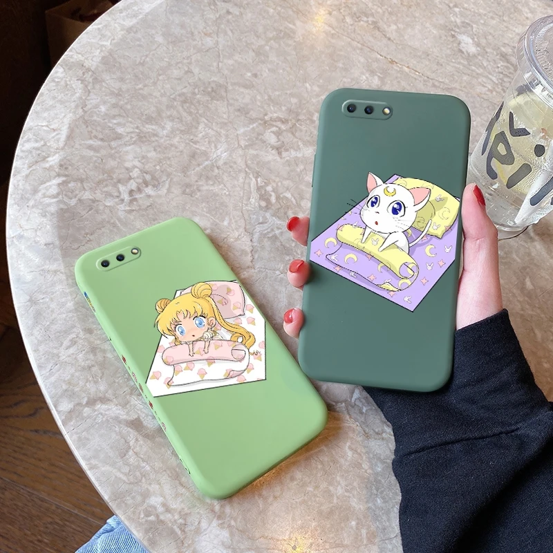 

Чехол для OPPO A1 A3 A3s A5 2020 A5s A7 A75 A75s с милым мультяшным комиксом, противоударный чехол из силикагеля