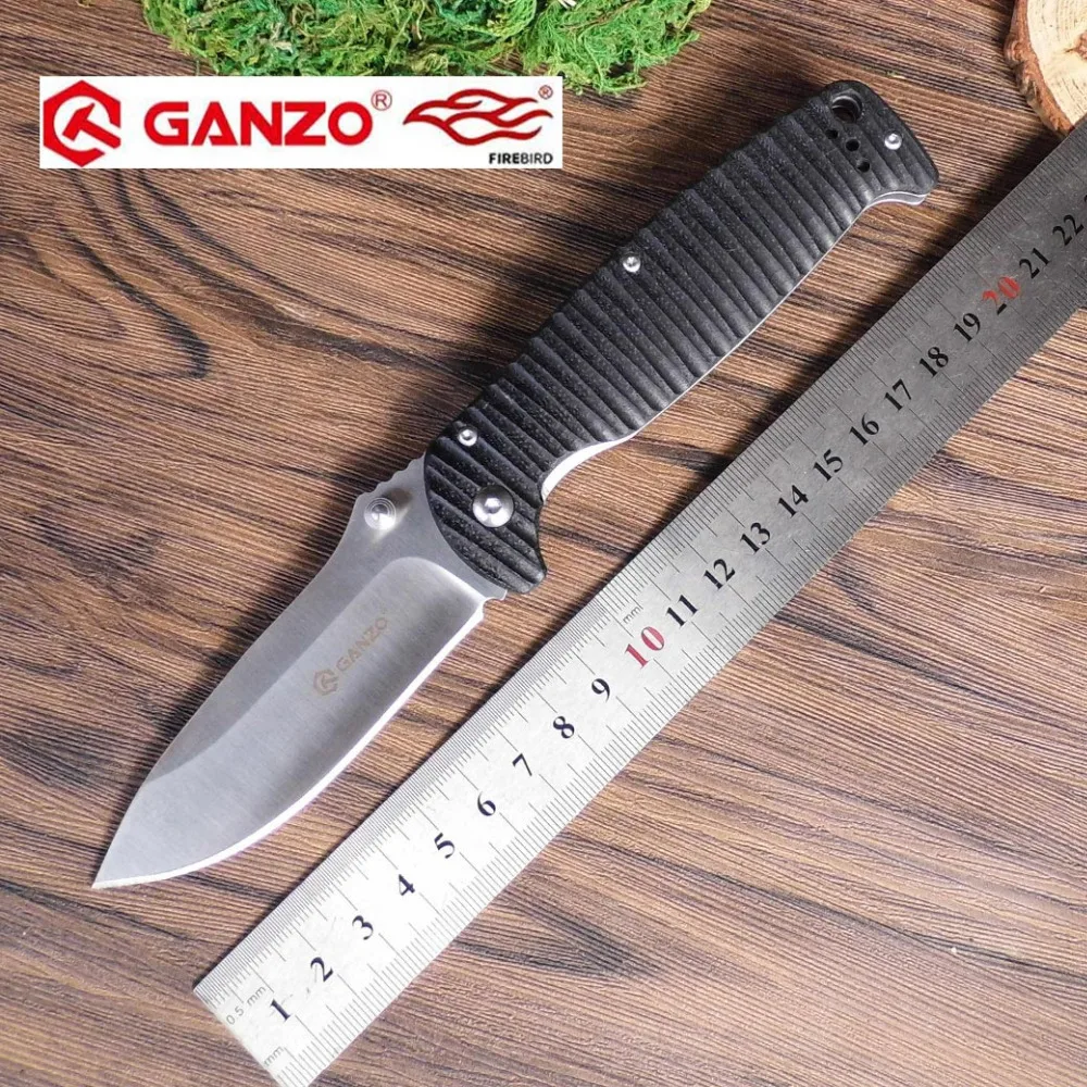 Складной нож Ganzo Firebird с деревянной ручкой складной инструмент для выживания на