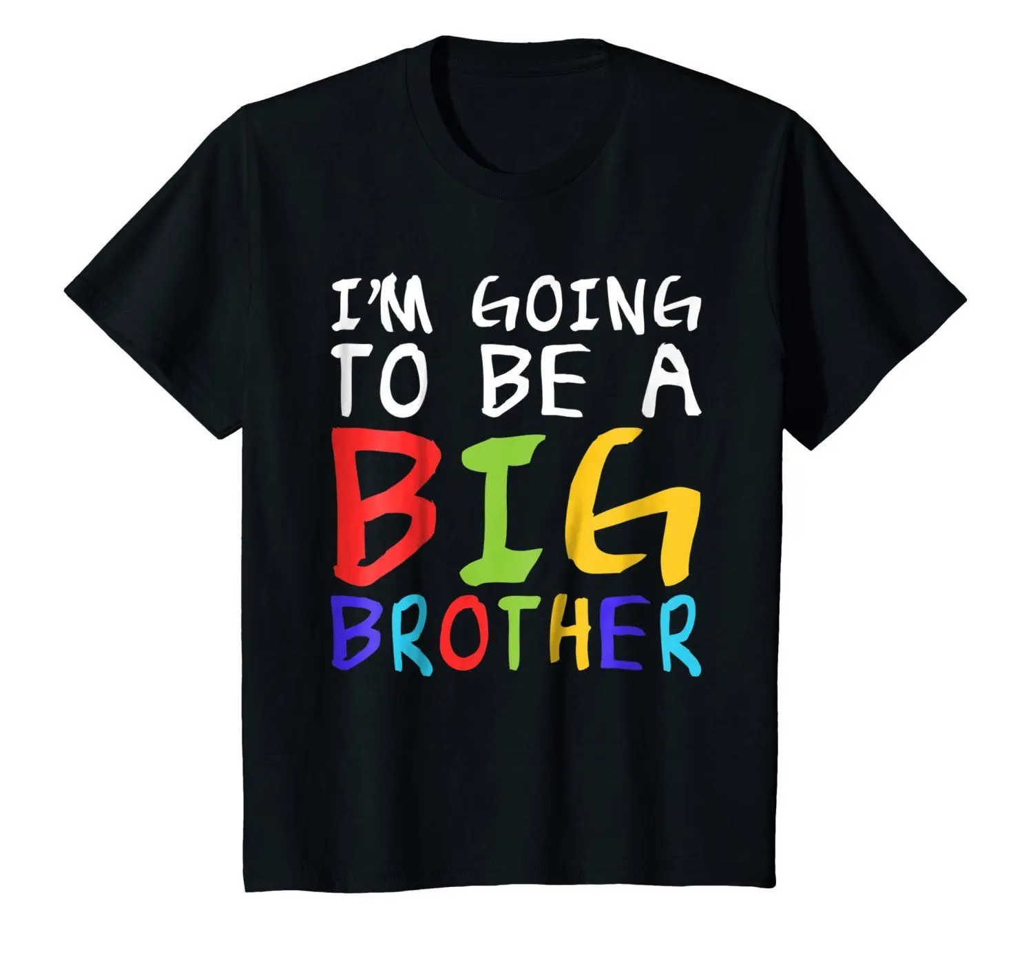 I'm To Be A Big Brother черная футболка классная Повседневная для мужчин унисекс модная
