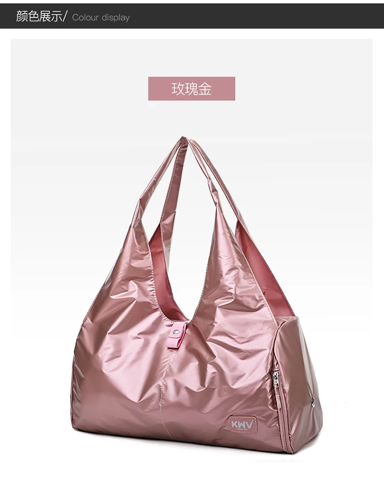Сумка для Йога-коврика перламутровые фитнес-сумки для спортзала Sac De Sport для женщин и мужчин блестящий мешок для тренировок гимнастического зала Мумия Спорт Tas Silver Sporttas