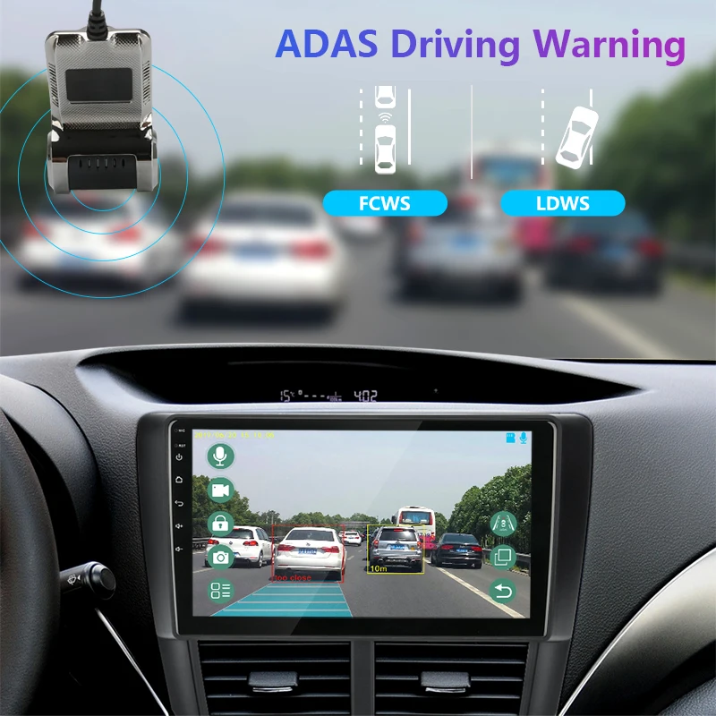 ADAS HD USB DVR камера для Android автомобильный dvd-плеер g-сенсор видеорегистратор