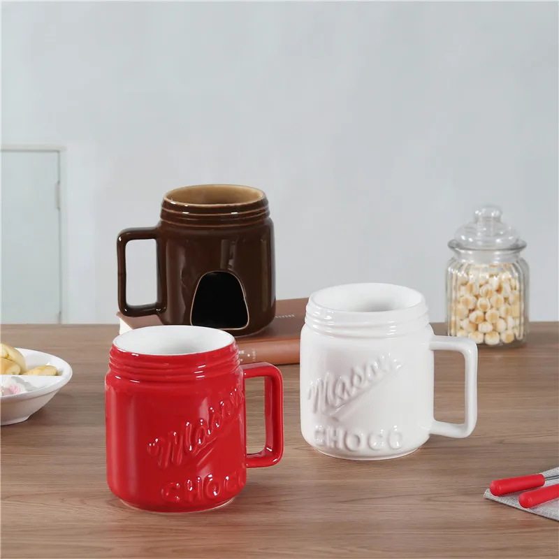 Набор кружек для фондю персональный мини-набор шоколада и изготовления сыра