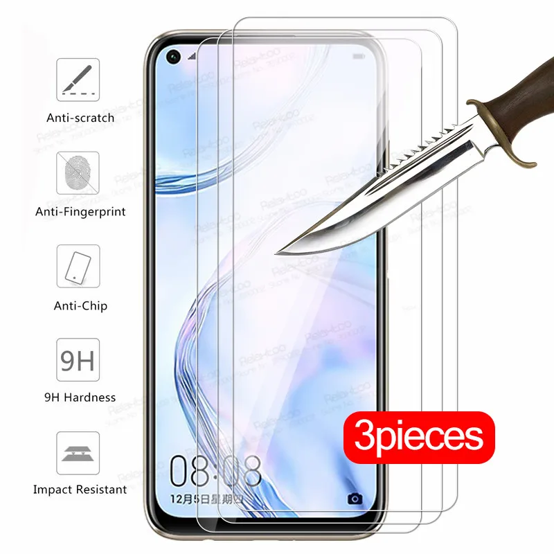 3 шт. Защитное стекло для huawei p40 lite p20 pro p30 light p 20 30 40 p40lite E p20lite p30lite Защитная пленка