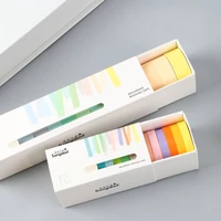 stationery solid color washi tape set macarons candy color diy hand account tape material 12 colors boxed trumpet washi tape set