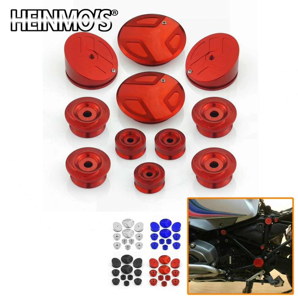 Мотоцикл R1200GS LC 2013-2018 Adventure 2014-2018 R1200RT 2014-2017 отверстие для рамы крышка крыла