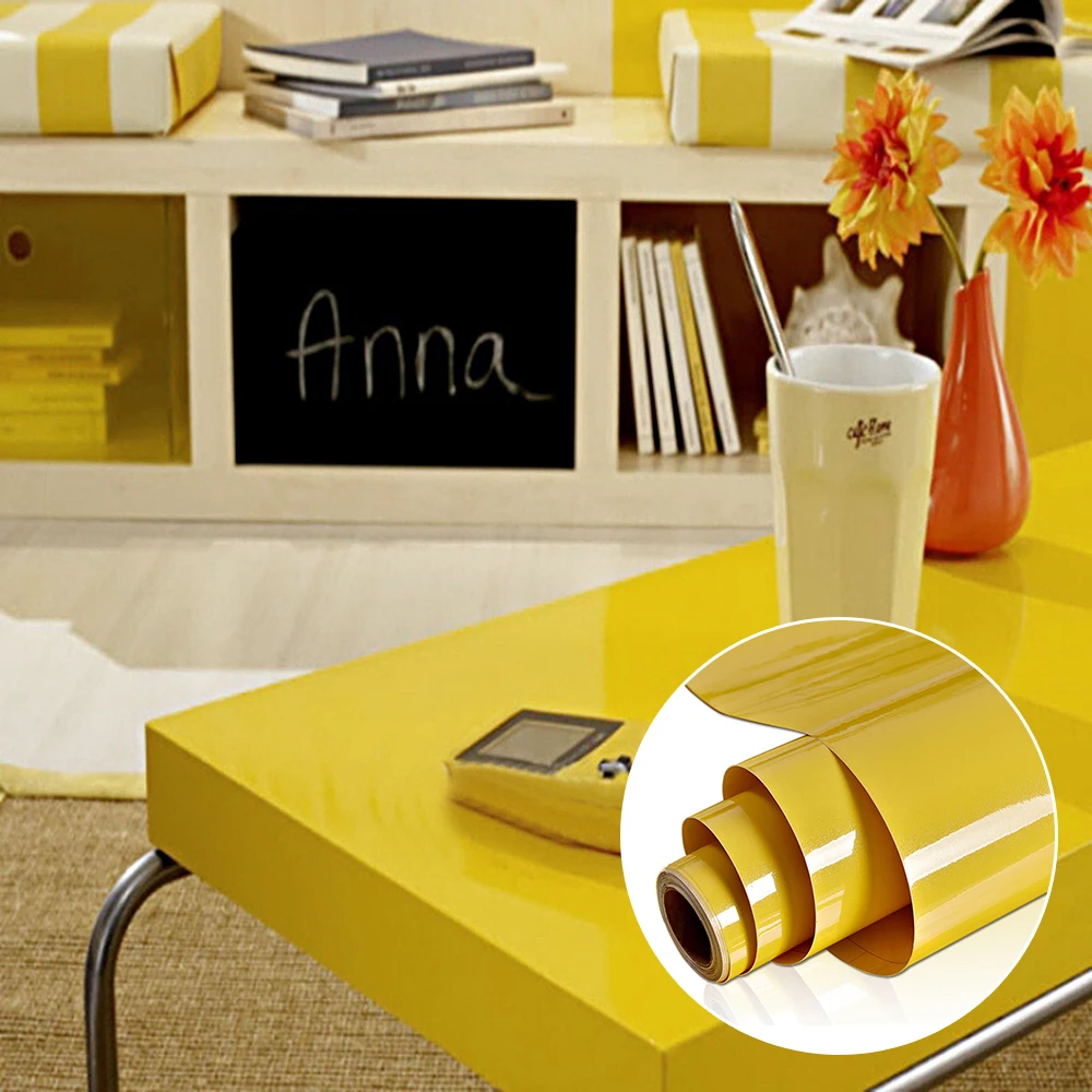 Глянцевая водостойкая виниловая контактная бумага пвх самоклеящаяся настенная s