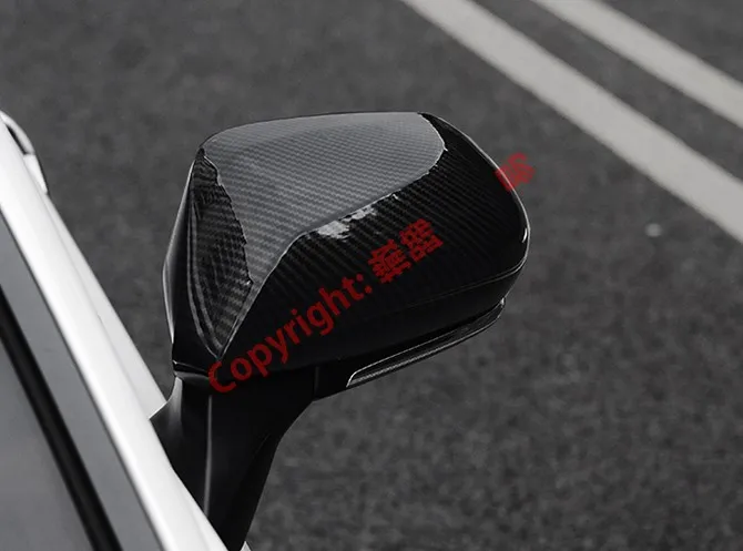 Стильные автомобильные аксессуары из углеродного волокна боковое зеркало