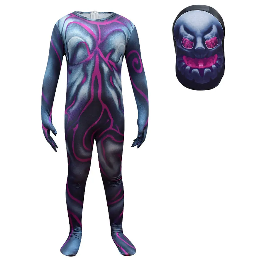 Костюм для Хэллоуина "Фантом Фредди" 2021 года для детей в стиле аниме ночного ужаса с маской для веселой вечеринки.