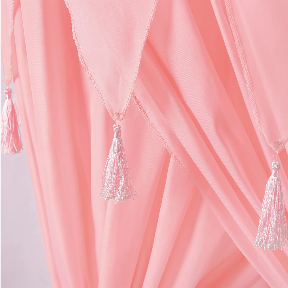 Навес для детской кровати москитная сетка занавеска комнаты купольная подвесная