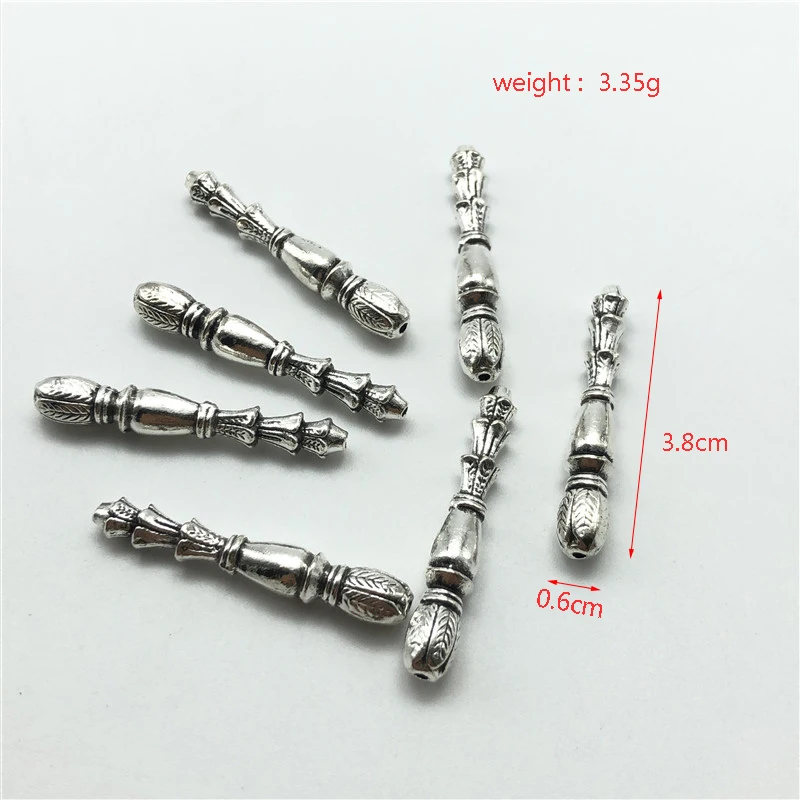 10pcs Misbaha Rosary Tasbeeh metal connectors Muslim Tasbih accessories for jewelry making Islamic DIY materials wholesale