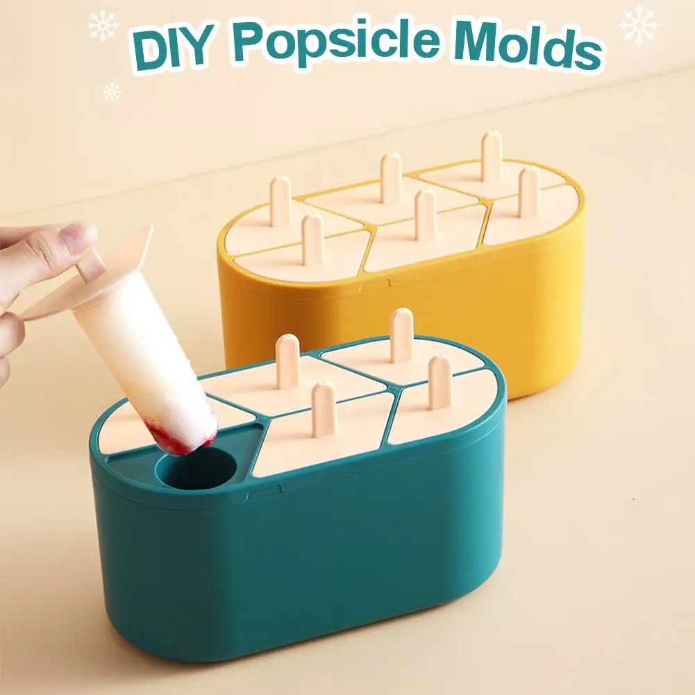 

Six Silicone Ice Cube Household Ice Mold Ice Stick Ice Cream Mold