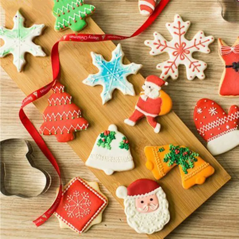 

Snowflake Stainless Steel Biscuit Pastry Cookie Cutter Cake Decor Mold Tool