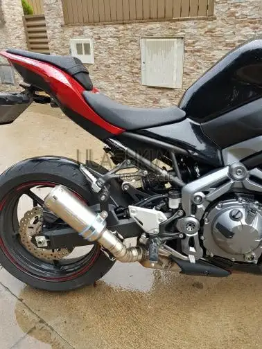 Выхлопная труба для мотоцикла z 900 ninja без шнуровки kawasaki Z900 Ninja900 глушитель