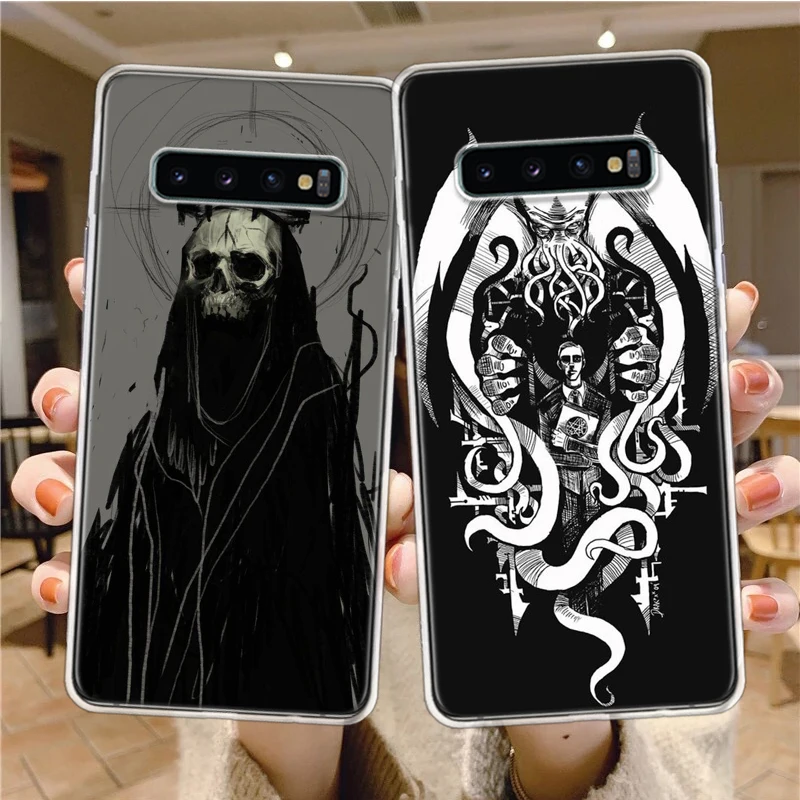 

Devil Satan Phone Case For Samsung A14 A10 A20E A30 A40 A50 A70 A01 A11 A21S A31 A41 A51 A71 Galaxy A9 A8 Plus A7 A6 A80 A90 Cov