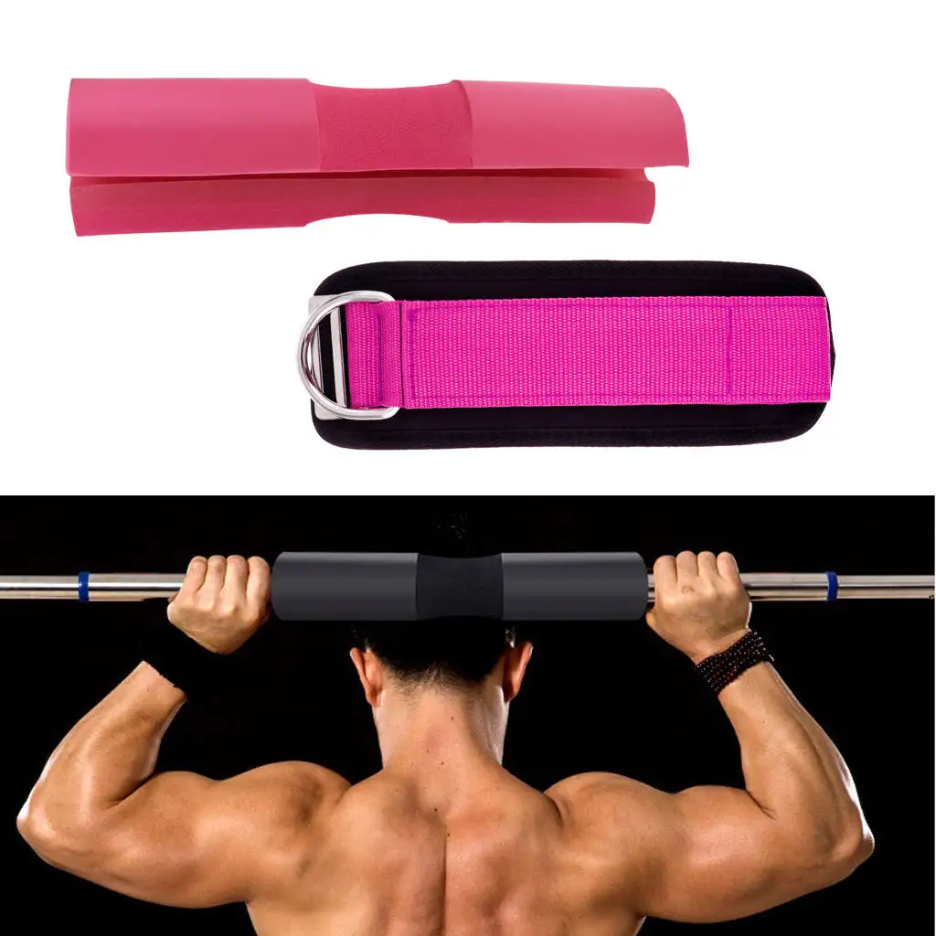 

Подушка для приседаний, для тяжелой атлетики, защитная подушка для шеи и плеч, поддержка фитнес-тренировок, ремешок на лодыжку