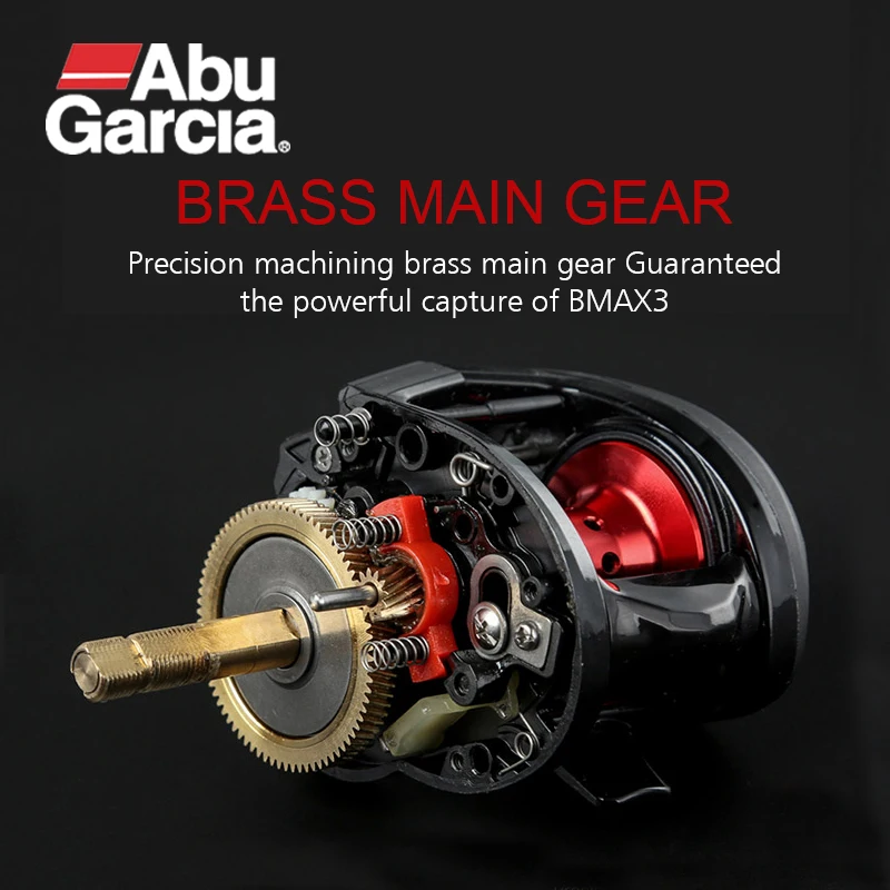 Катушка для заброса приманки ABU GARCIA BLACK MAX3 4 + 1 шарикоподшипник передаточное число