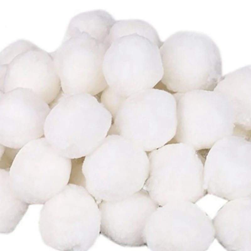 

1400G White Filter Balls Eco-Friendly Swimming Pool Cleaning Equipment Filter Water Purification Fiber Cotton Balls